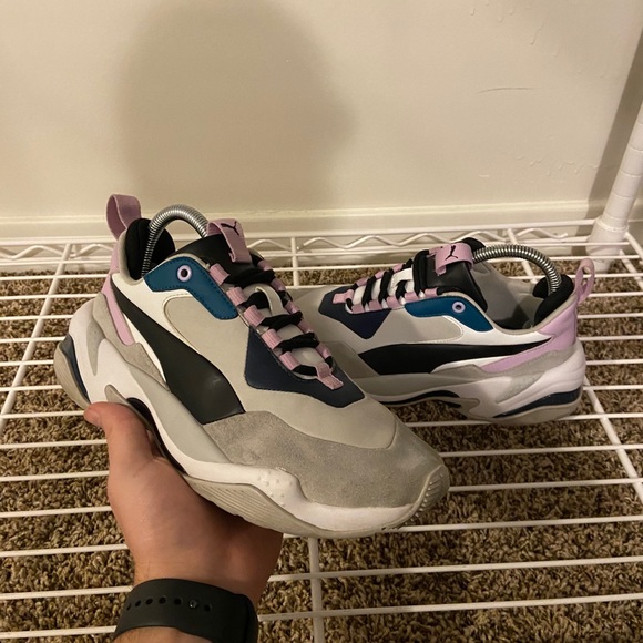 chunky puma sneakers